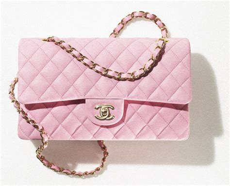 bolso chanel rosado|bolso de chanel.